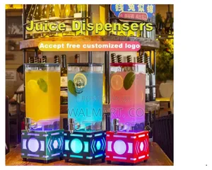 Rechargeable Led Juice Dispenser