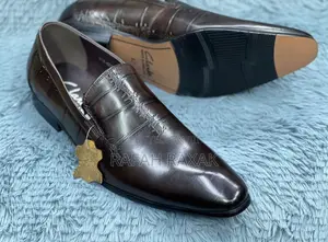 Original Coffee Brown Clark Formal Gentle Shoes
