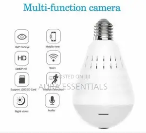 360 Degree Wireless Ip Camera Bulb Light