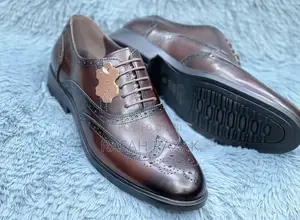 Original Dark Tan Clarks Oxford Formal/Gentle Shoes