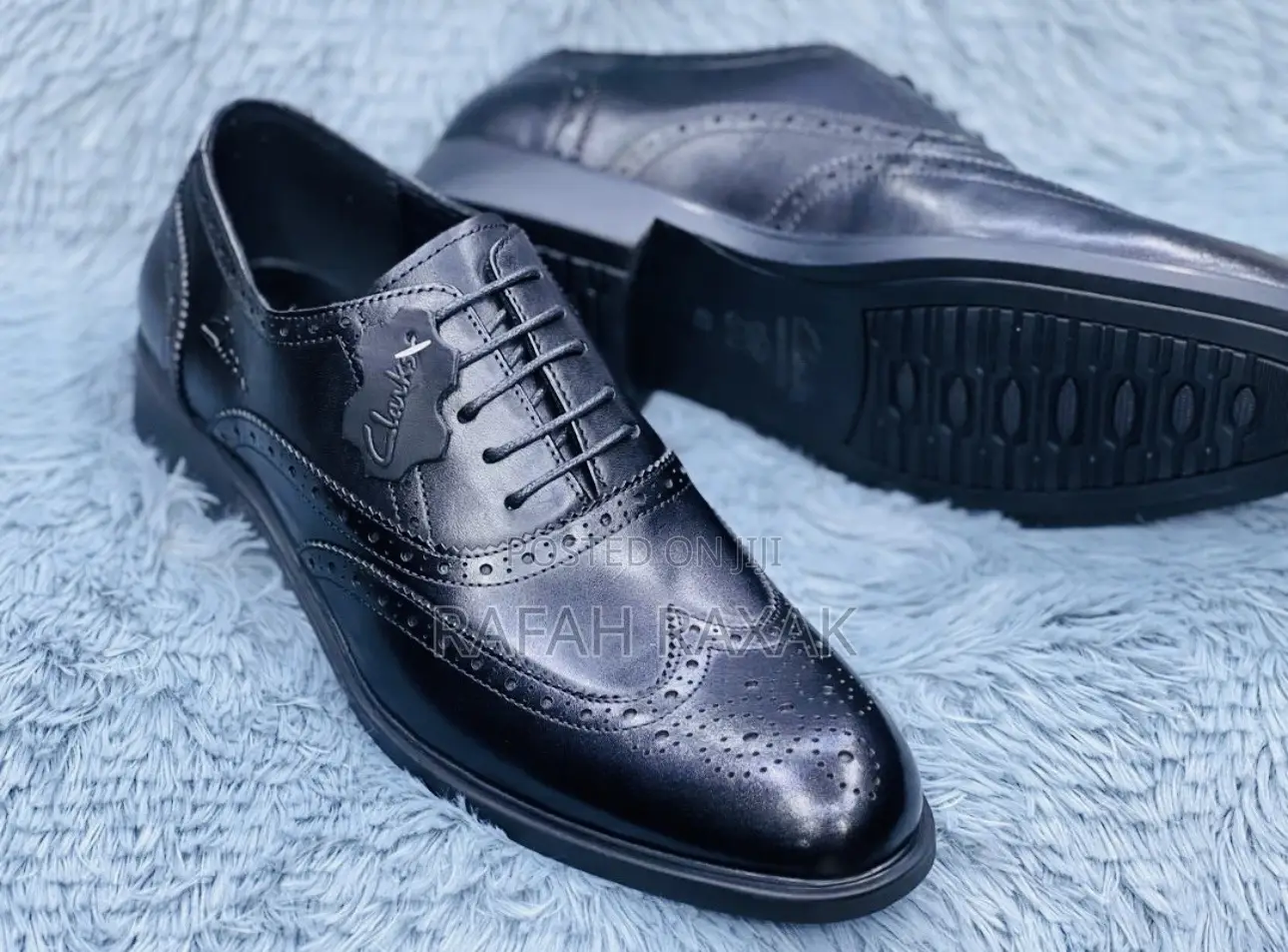 Men’S Black Clarks Oxford Gentle Office Shoes
