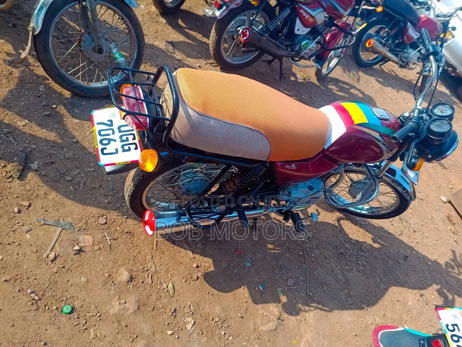Bajaj Boxer 2023 Red
