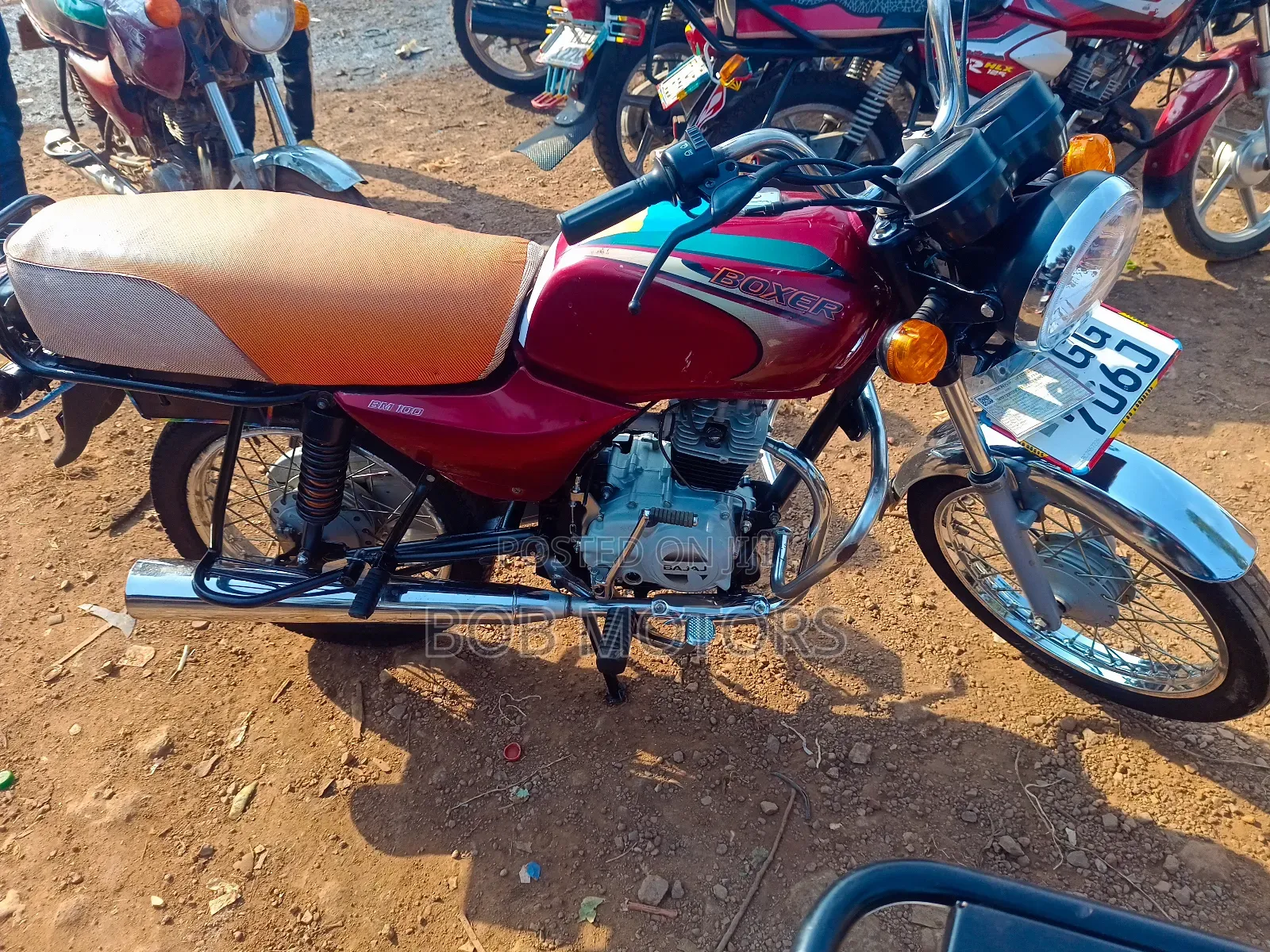 Bajaj Boxer 2023 Red