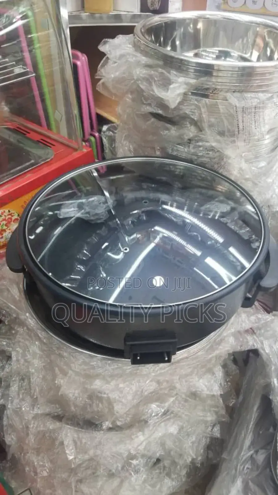 Boma 6l – 42cm Low Fat Electric Frying Pan
