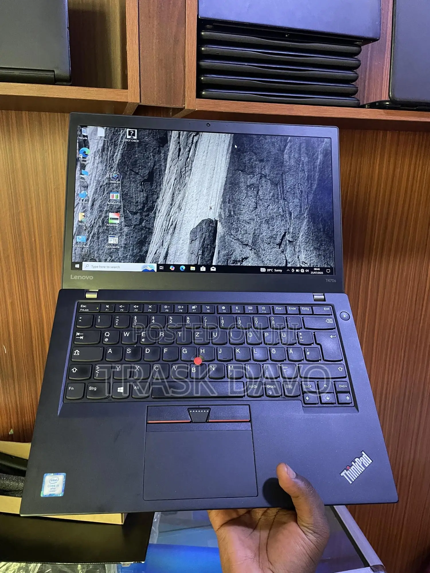 Laptop Lenovo ThinkPad T460s 8GB Intel Core I5 SSD 256GB