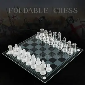Glass Chess Board