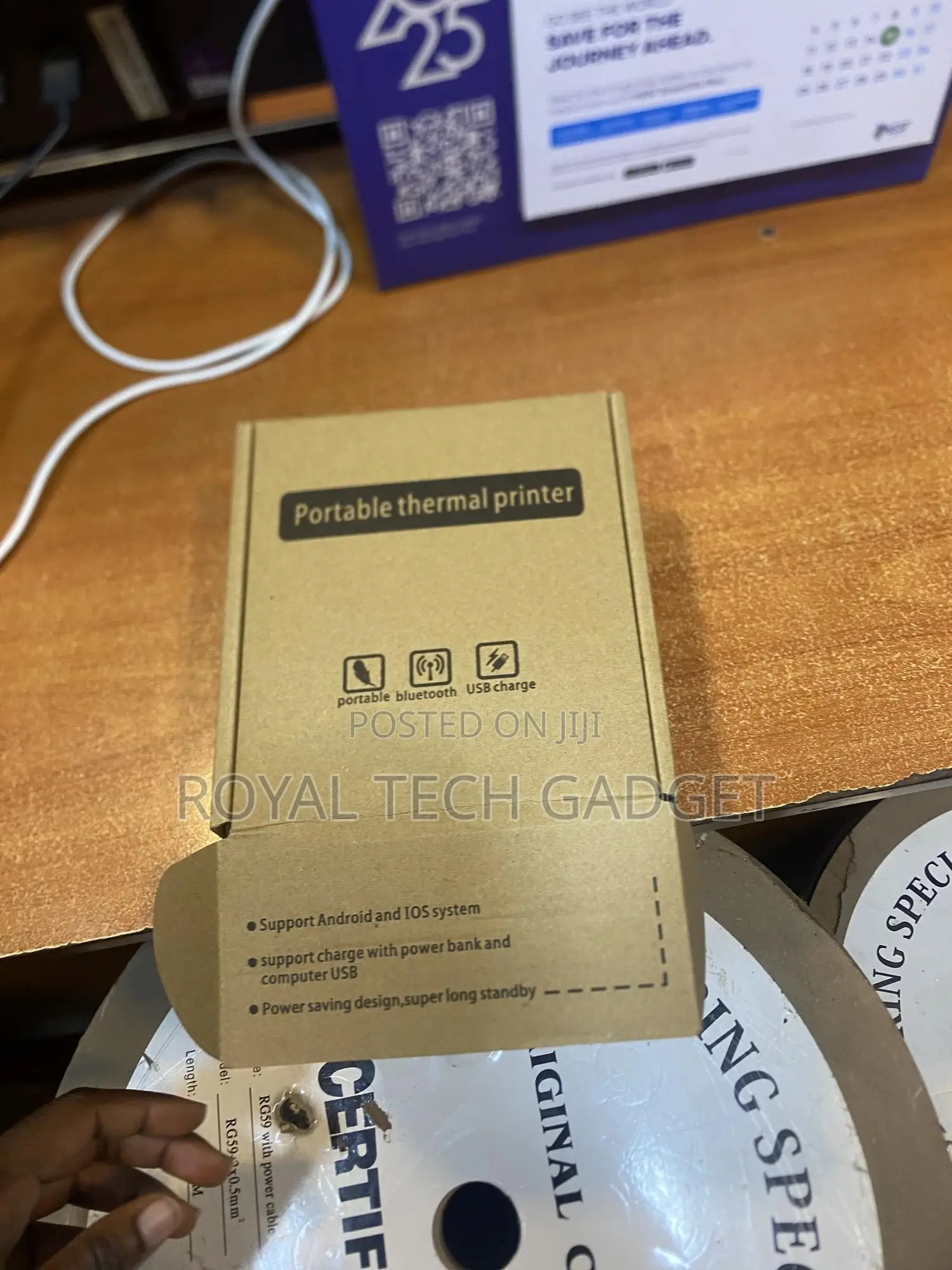 Original Mobile Bluetooth Printer With Drivers Installed
