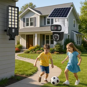 Solar 4g Security Camera + Solar Led Street Light Combo
