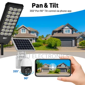 Smart 4g Solar Security Camera + Powerful Solar Street Light