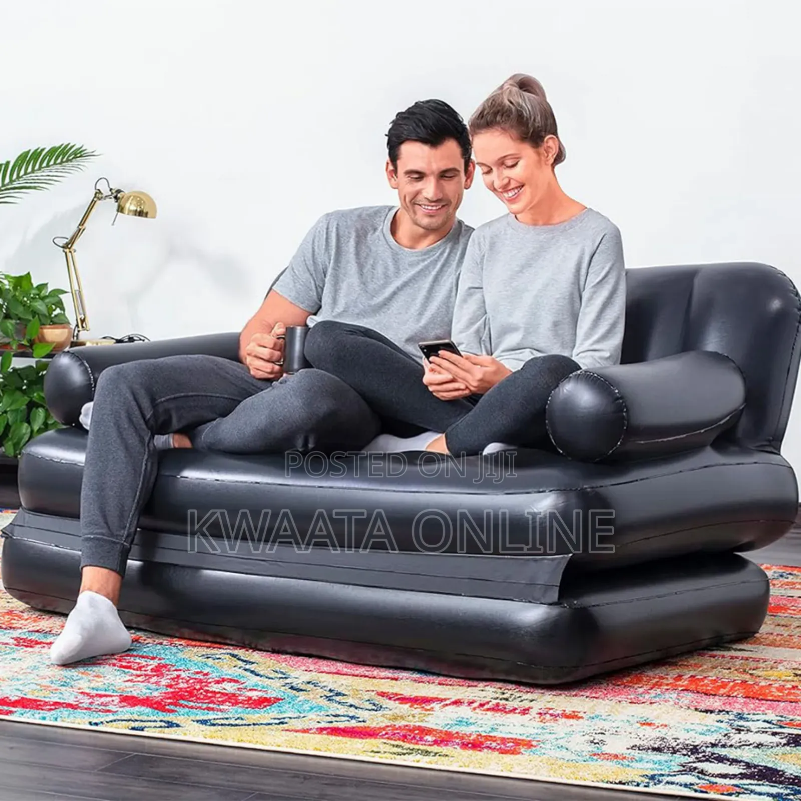 5-in-1 Air Couch Sofa Multipurpose Sofa, 188 X 152 X 64 Cm,