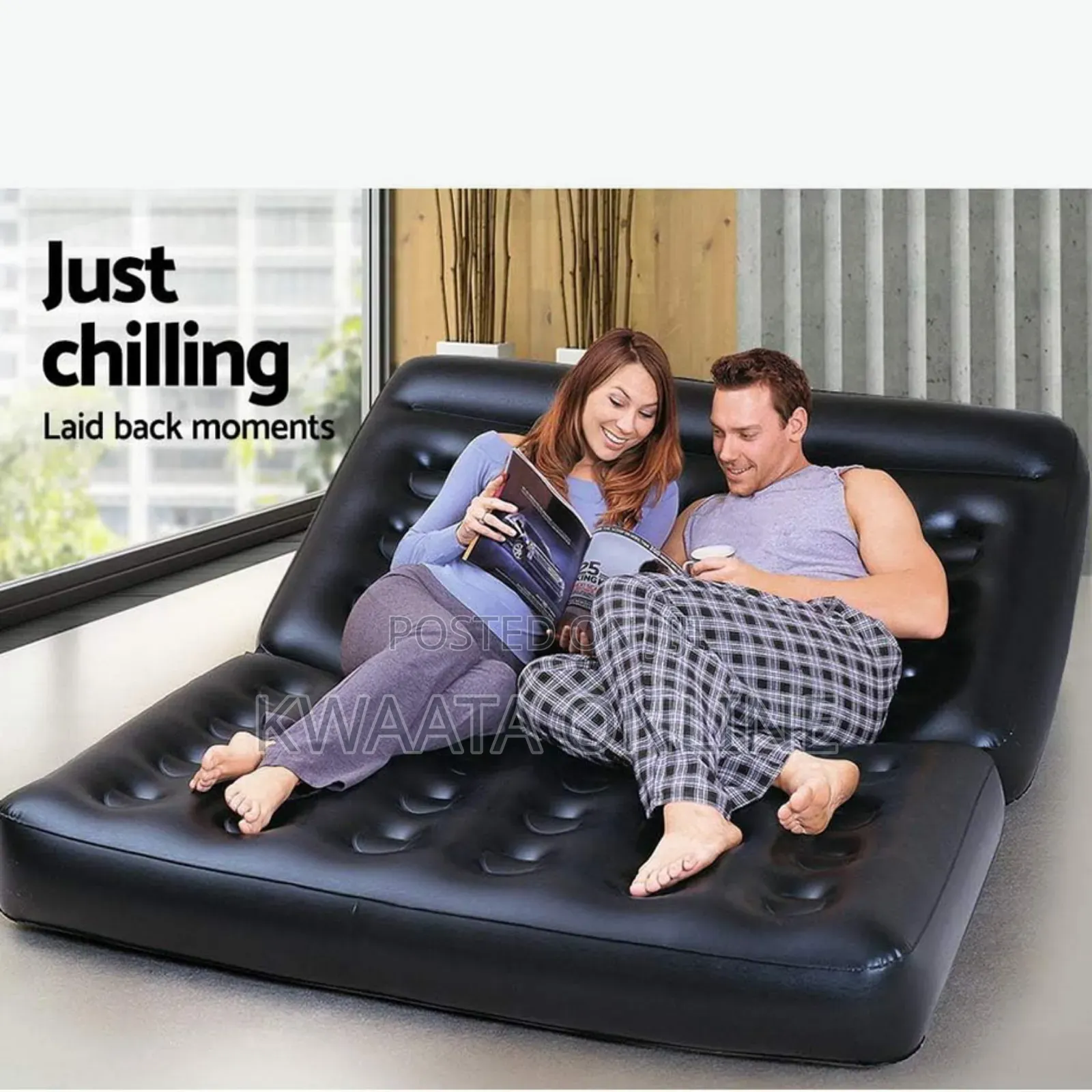 5-in-1 Air Couch Sofa Multipurpose Sofa, 188 X 152 X 64 Cm,