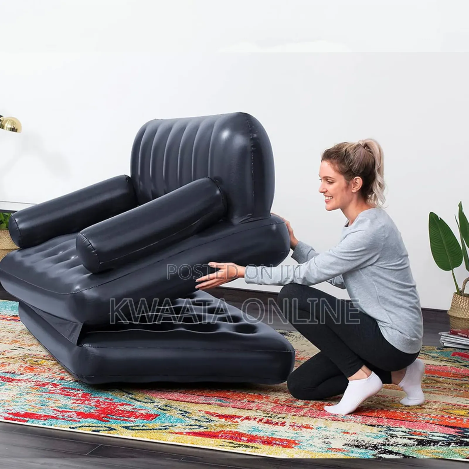 5-in-1 Air Couch Sofa Multipurpose Sofa, 188 X 152 X 64 Cm,