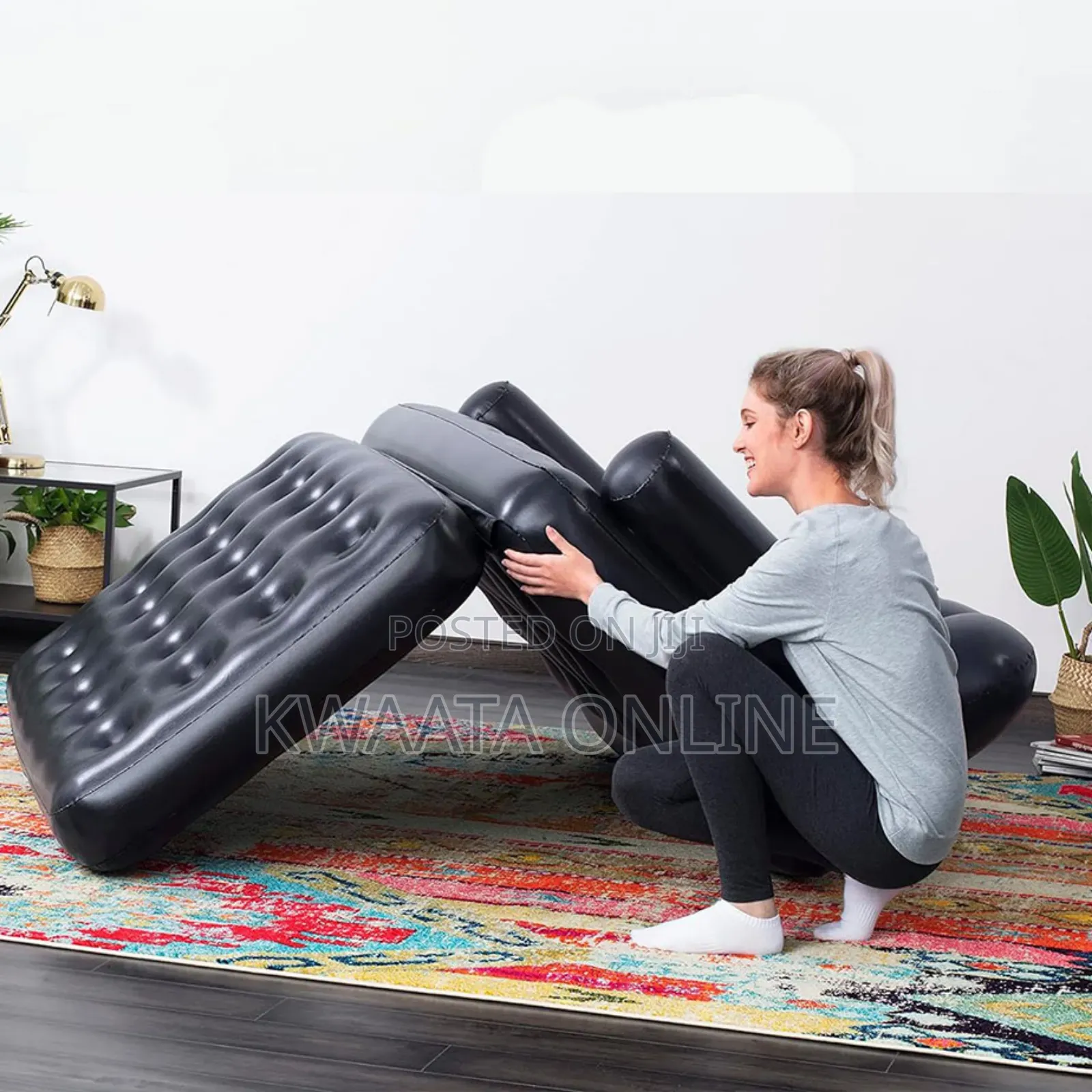 5-in-1 Air Couch Sofa Multipurpose Sofa, 188 X 152 X 64 Cm,