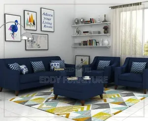 Royal Blue Sofa