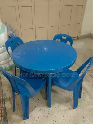 Royal Plastic Chairs and Table Set