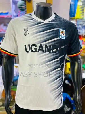 Uganda Cranes Football Jersey White