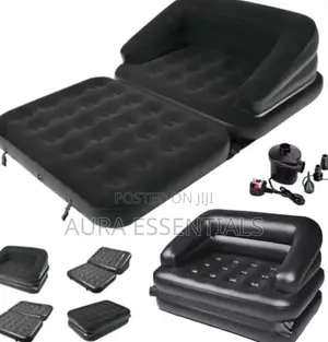 Air Mattress Sofa Couch and Bed With Air Pump