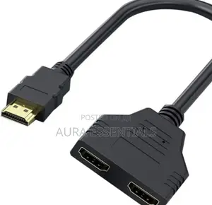 Black Hdmi Splitter Brand New