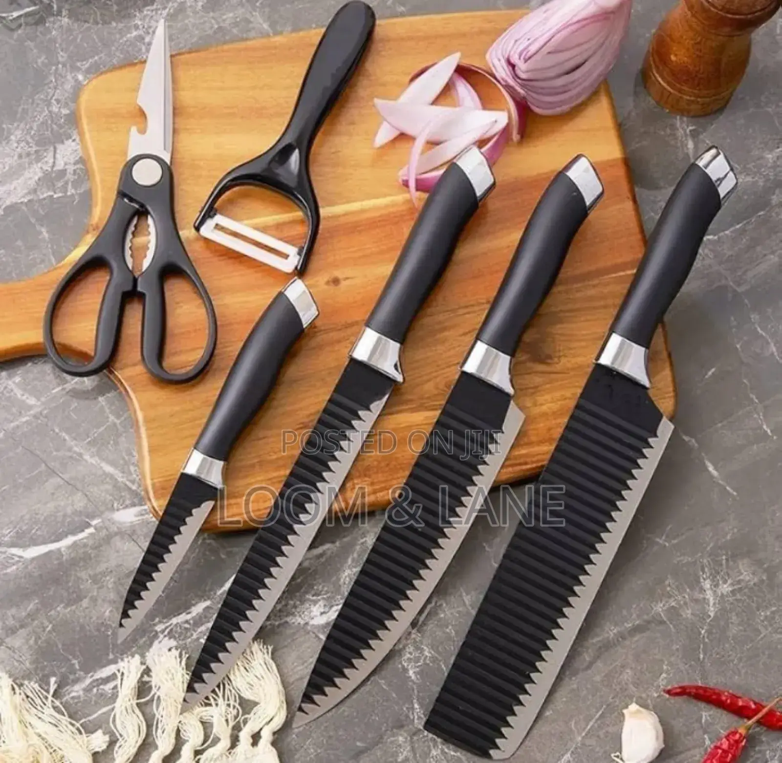 6-Piece Kitchen Knife Set