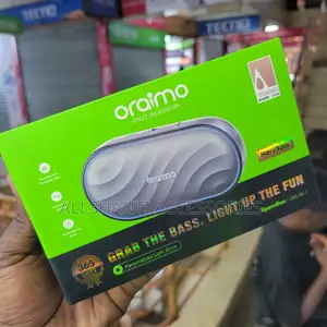 Oraimo Heavy Bass Speaker, Space Box Oraimo Waterproof Speak