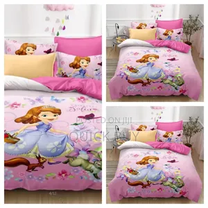 New Kids Cartoon Printed Duvet Set