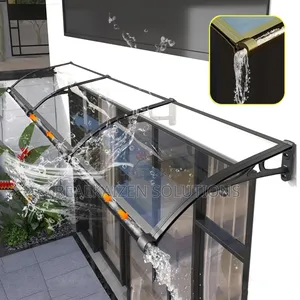 Modern Clear Polycarbonate Window Aluminum Canopy Awning 120
