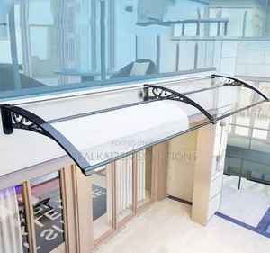 Modern Clear Polycarbonate Window Aluminum Canopy Awning 120