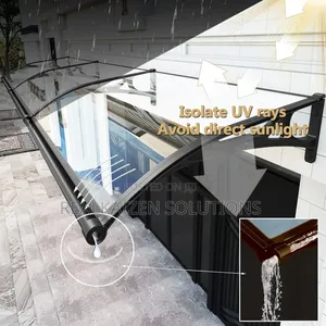 Modern Clear Polycarbonate Window Aluminum Canopy Awning 120