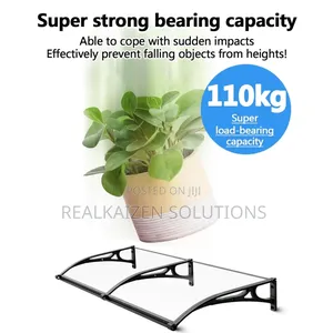 Modern Clear Polycarbonate Window Aluminum Canopy Awning 120