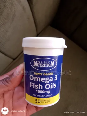 Omega-3 Supplements Fish Oil 1000mg