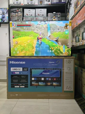 20% Discount Sales on Hisense A6 Series 55inches Smart Tv