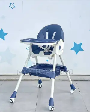 Navy Blue High Feeding Chair