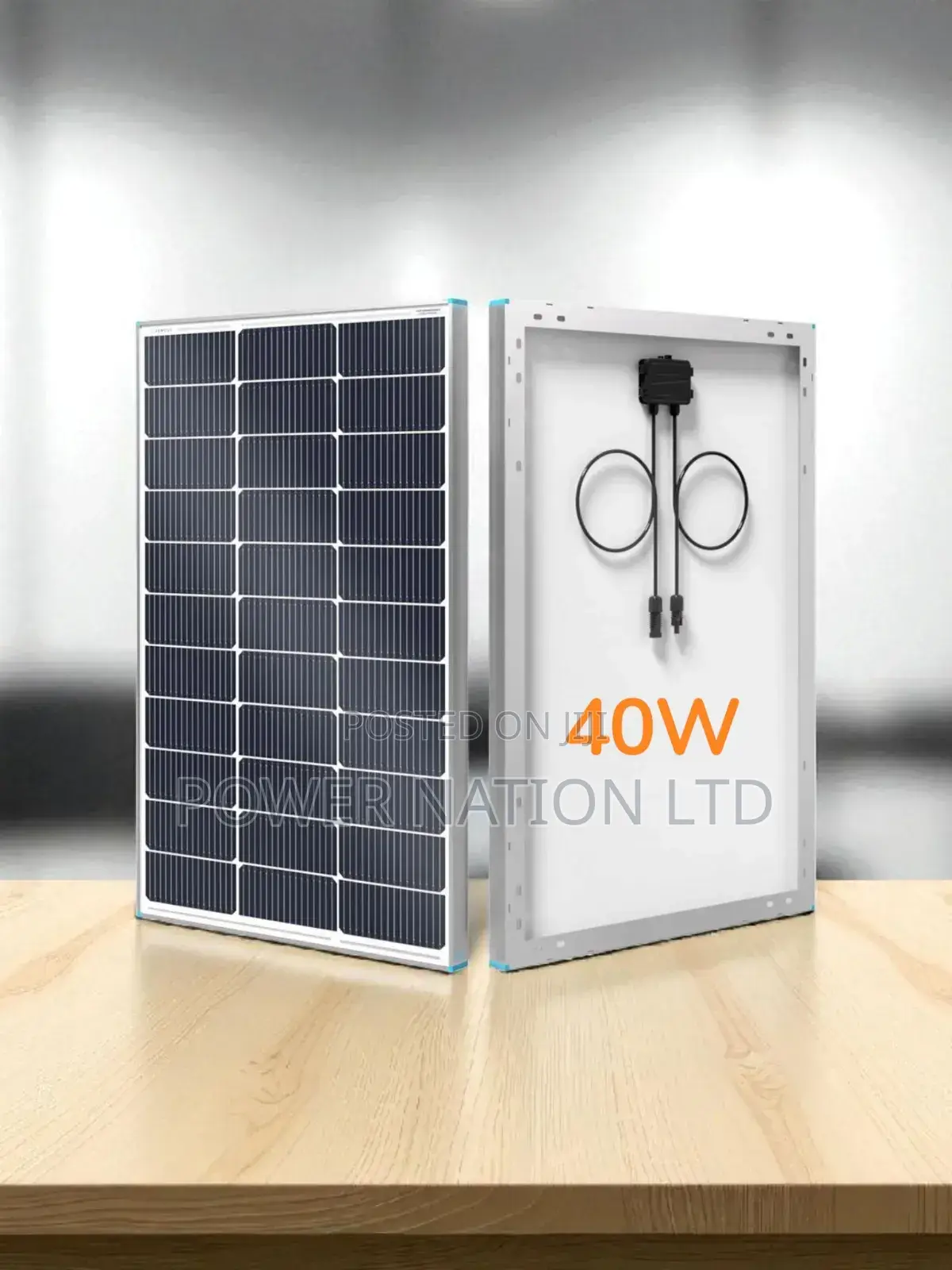 40w Mono Crystalline Solar Panel Green Energy