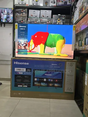 A6series Hisense Uhd- 55inches Vidaa Smart Tv 2025 Model