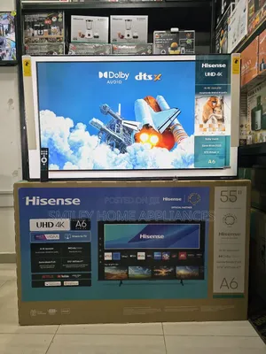 2025 Lastest Hisense 55inches Uhd4k A6series Vidaa Tv Model