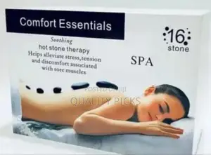 16pc Hot Massage Stones For Professional + Home Relaxing Spa