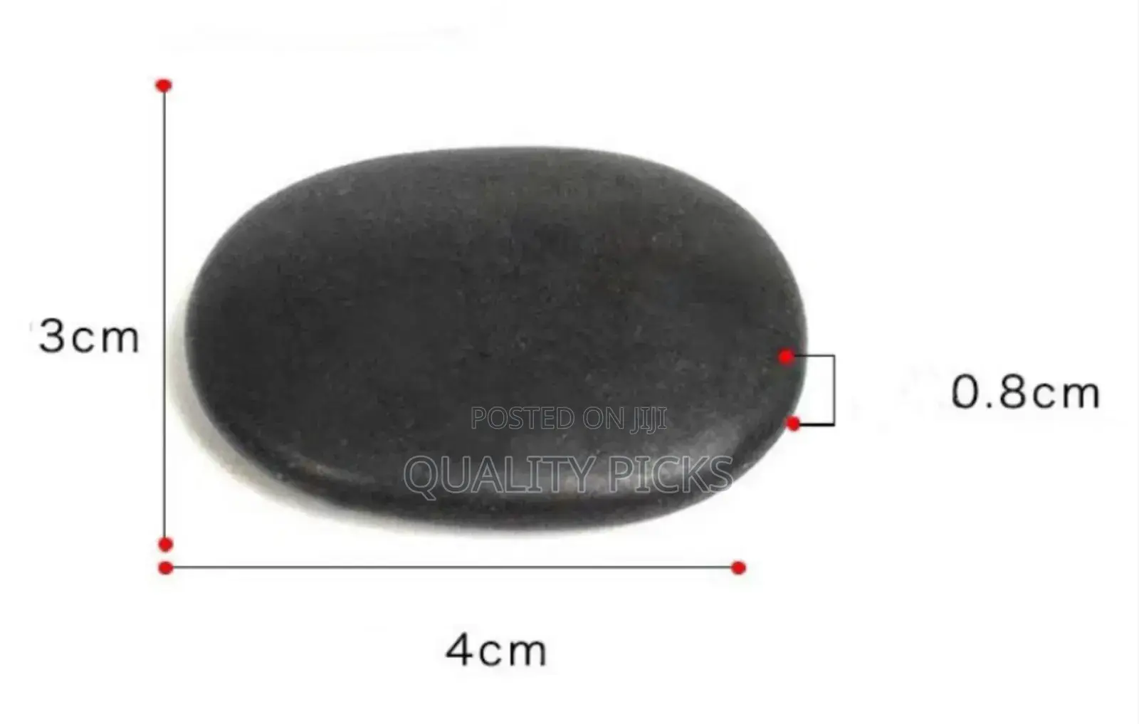 16pc Hot Massage Stones For Professional + Home Relaxing Spa