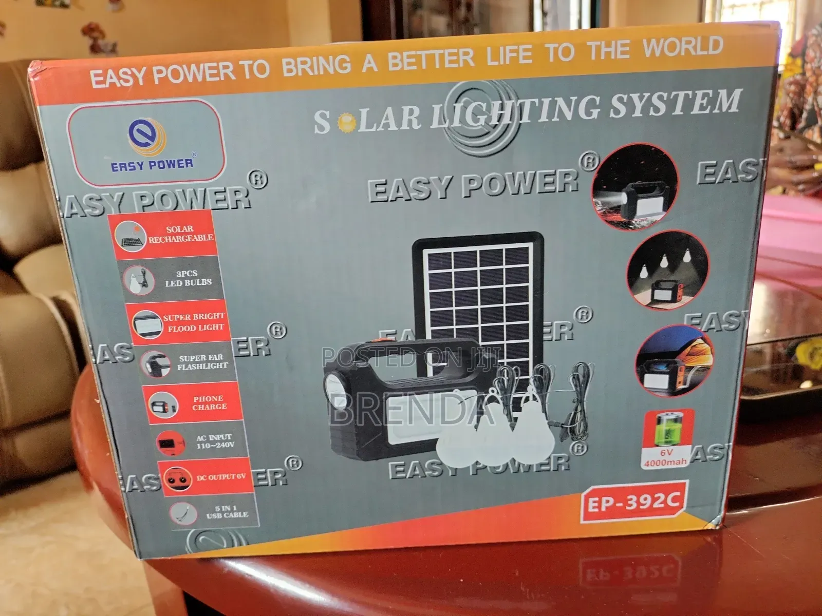 Ep-392c Solar Lighting System