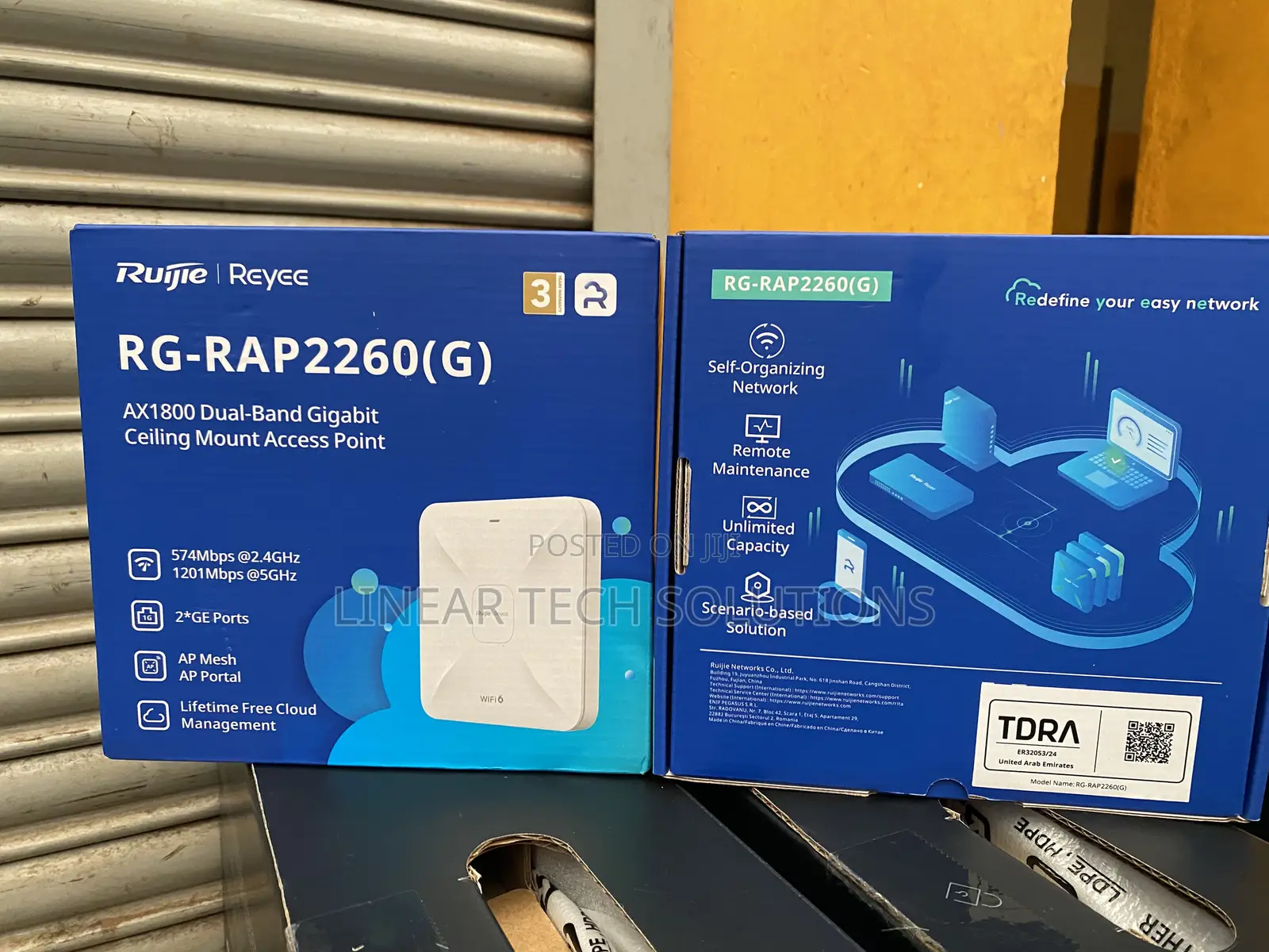 Rg-Rap2260(G) Reyee Wi-Fi 6 Ax1800 Ceiling Access Point