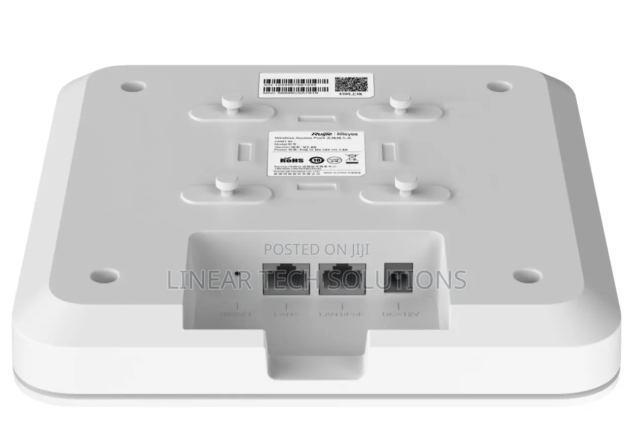 Rg-Rap2260(G) Reyee Wi-Fi 6 Ax1800 Ceiling Access Point