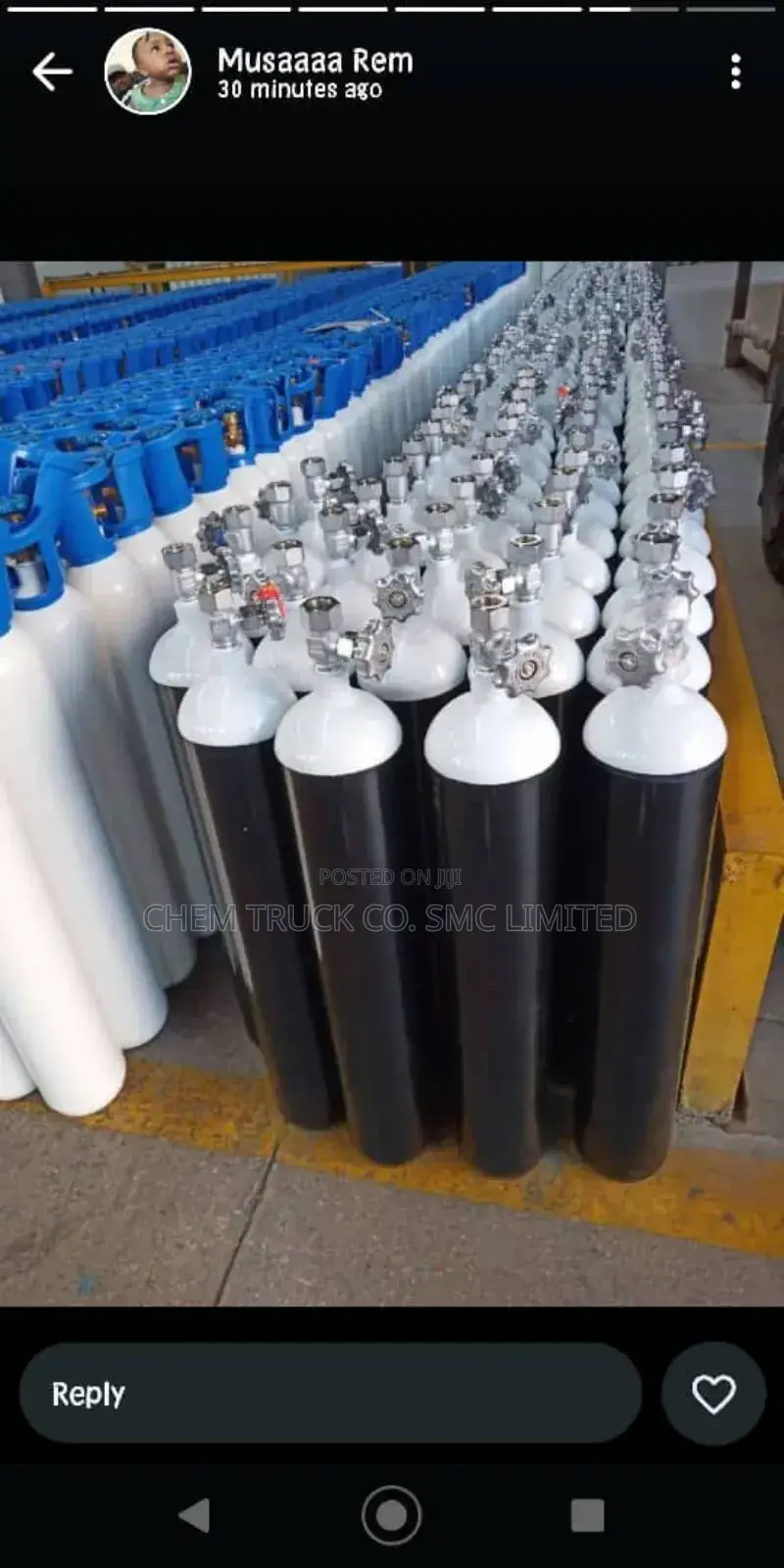 Oxygen Cylinder 40ltr