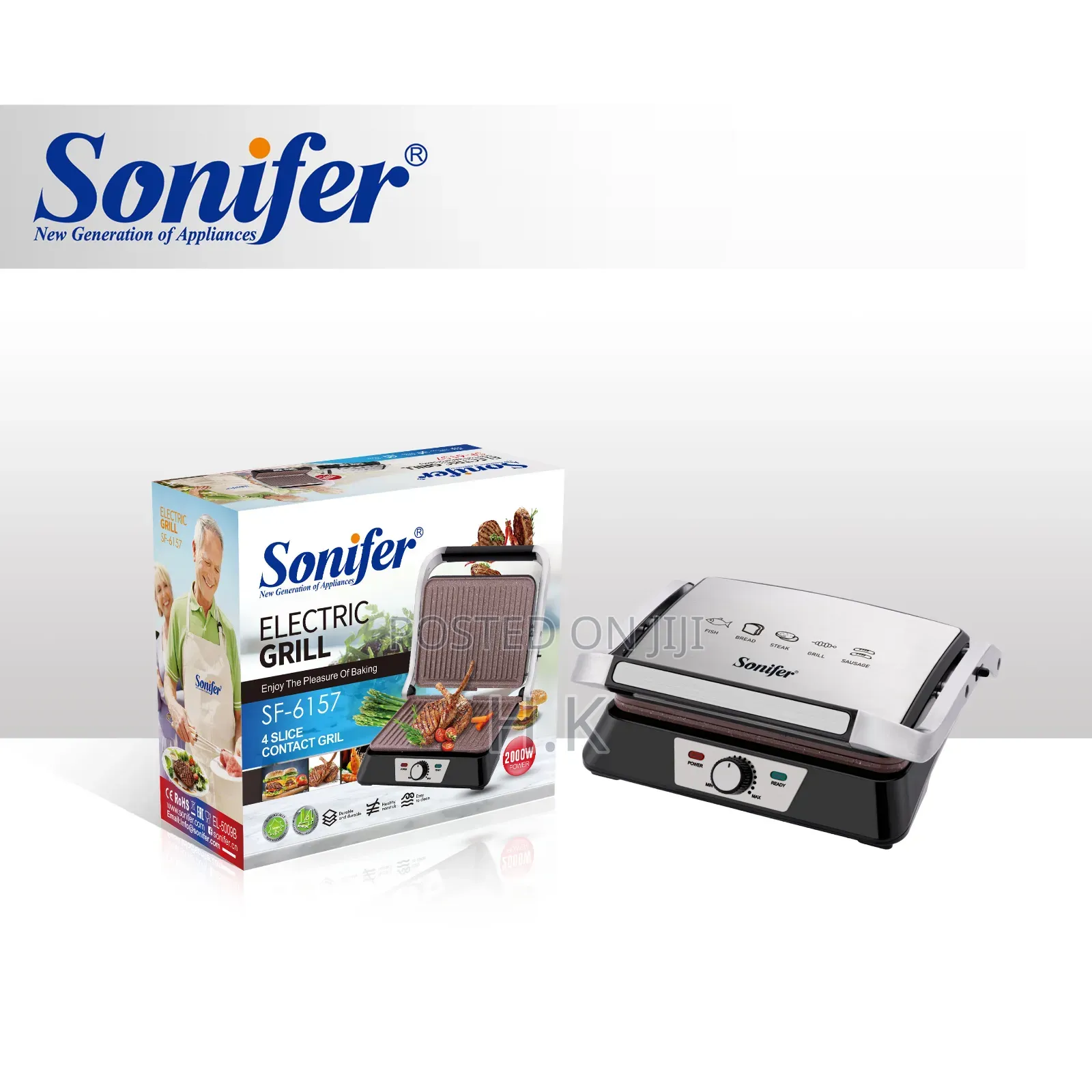 Sonifer Sf-6157 Electric Grill