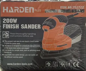 Finish Sander Harden