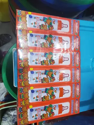 Plastic Baby Feeding Bottles Camera 6pcs