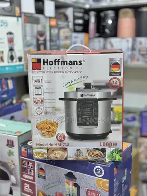 Hoffmans 6l Electric Pressure Cooker, Model No: Hm-718.