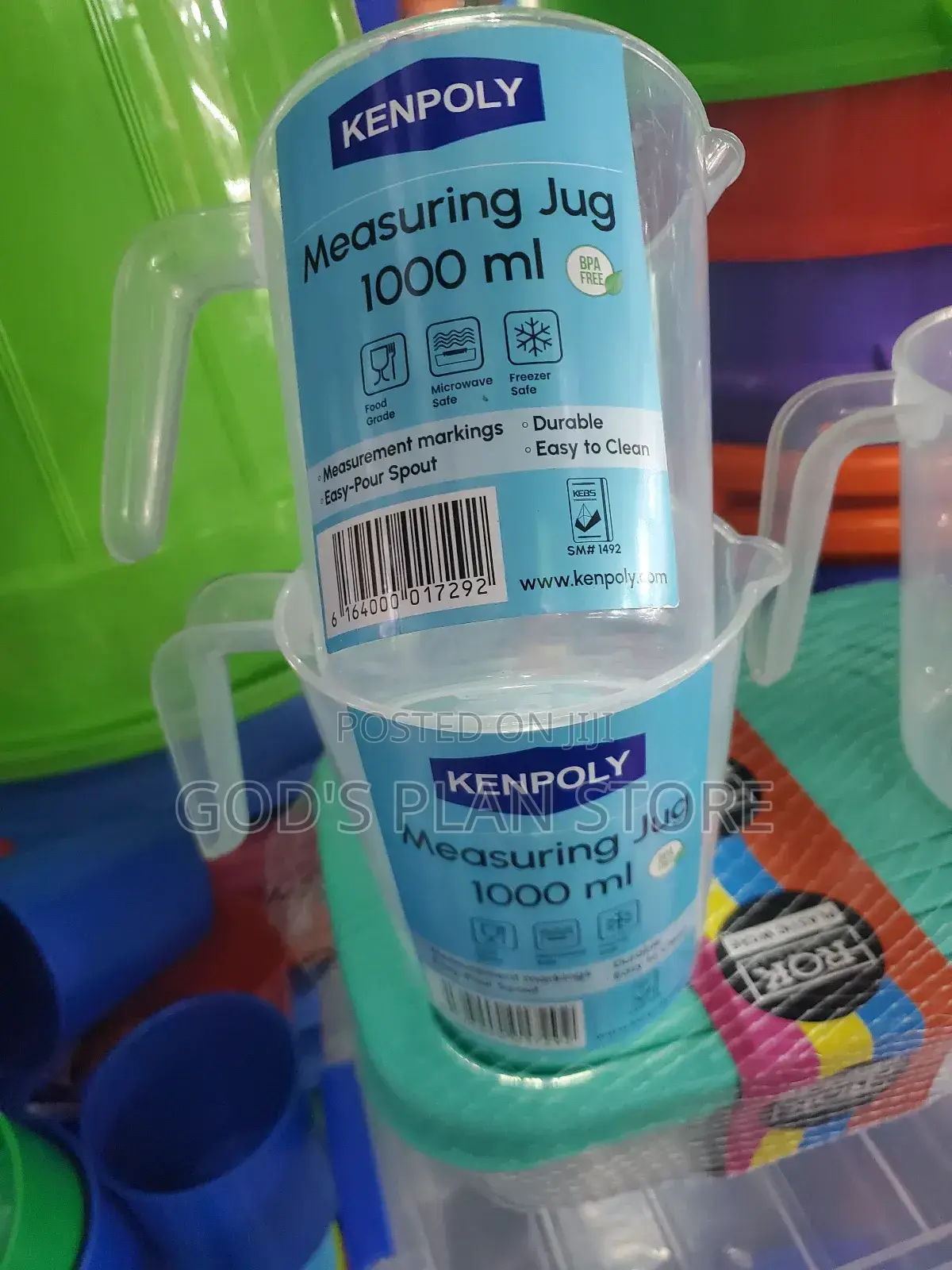 Open Measuring Jug 1000mls