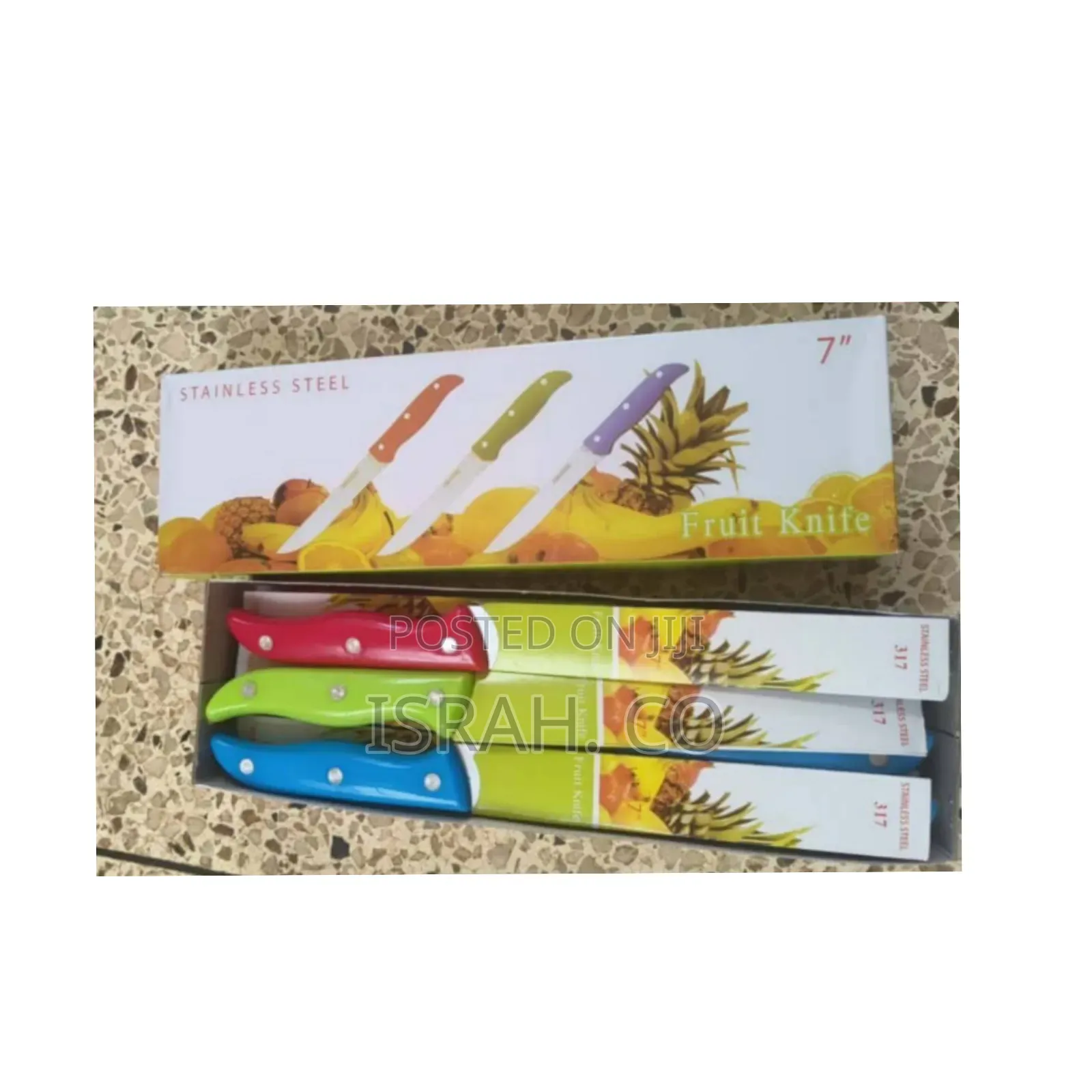 Stainless Steel Fruit Knives.