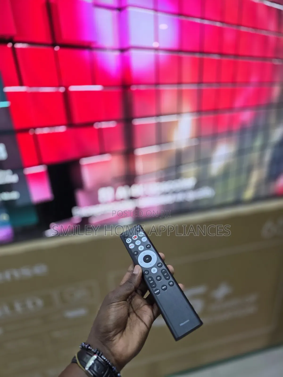 65q6q Qled- Hisense 65inches Quantum Dot Display Smart Tv
