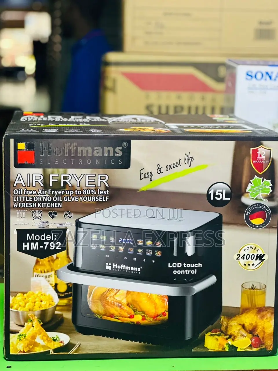 Hoffman's Airfryer / Hoffman's 15l Air Fryer Hm 792