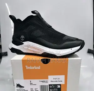 Men’S Black/White Timberland Motion Access Casual Sneakers